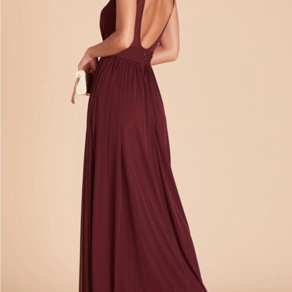 NWT Birdy Grey burgundy evening gown size small Wedding, Prom, Bridesmaid - Picture 3 of 13